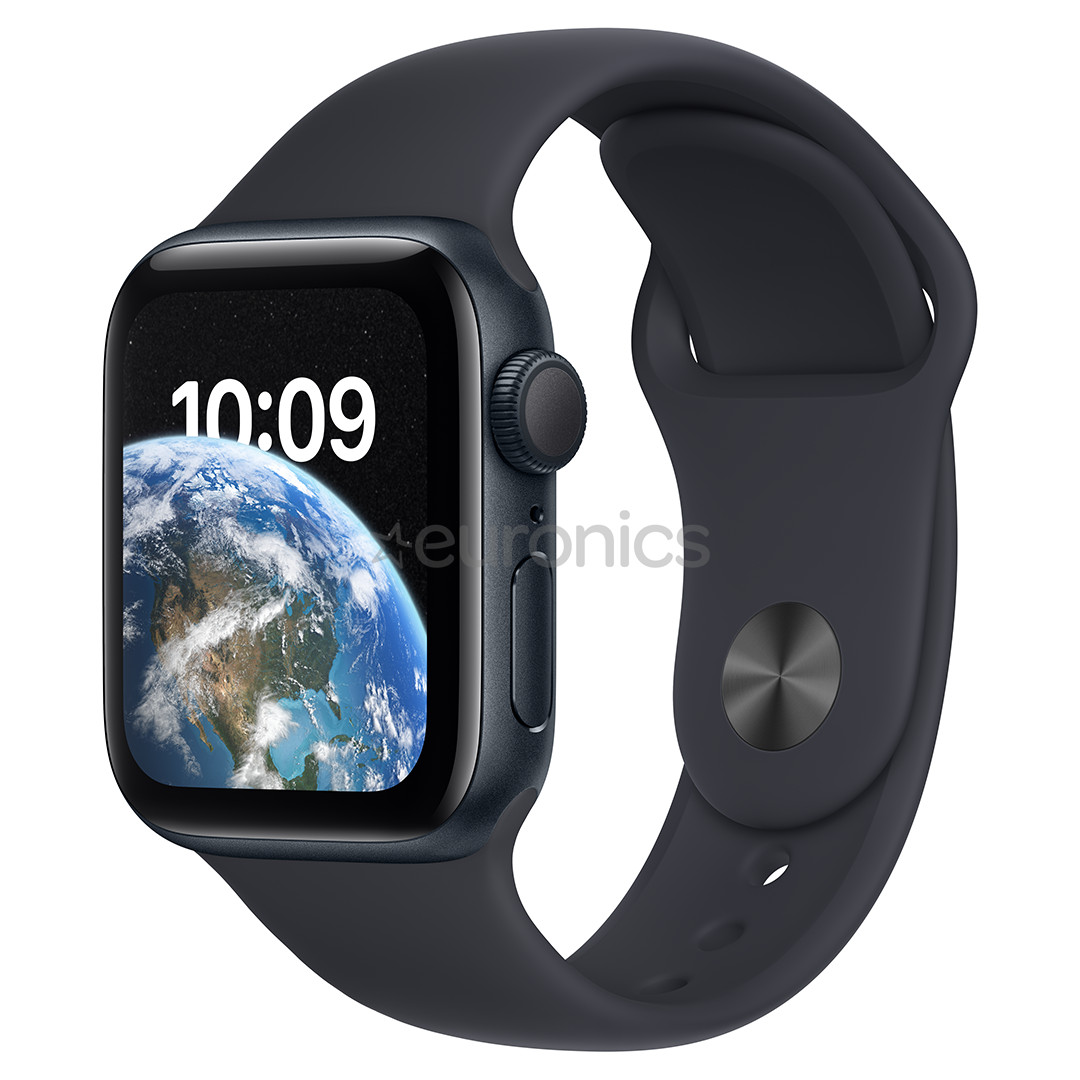 Apple Watch SE 2, GPS, 40mm, tumehall - Nutikell