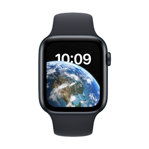 Apple Watch SE 2, GPS, Sport Band, 44 мм, темно-серый - Смарт-часы