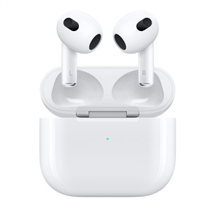 Apple AirPods 3 with Lightning Charging Case, valge - Täisjuhtmevabad kõrvaklapid