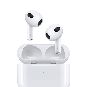 Apple AirPods 3 with Lightning Charging Case, valge - Täisjuhtmevabad kõrvaklapid