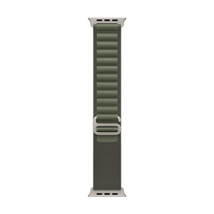 Apple Watch 49 мм, Alpine Loop, средний, темно-зеленый - Сменный ремешок