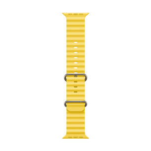 Apple Watch 49 мм, Ocean Band, желтый - Сменный ремешок MQEC3ZM/A