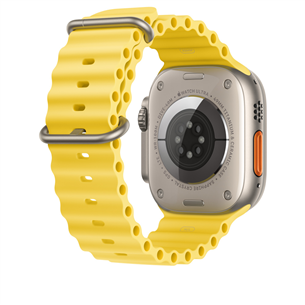 Apple Watch 49mm, Ocean Band Extension, kollane - Vahetusrihma pikendus