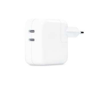 Apple 35 W Dual USB‑C, белый - Адаптер питания