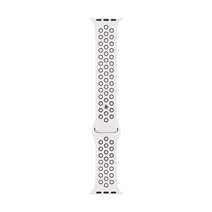Apple Watch 41 мм, Nike Sport Band,  белый - Сменный ремешок