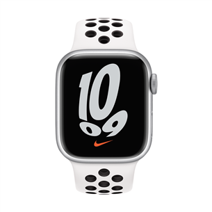 Apple Watch 41 мм, Nike Sport Band,  белый - Сменный ремешок