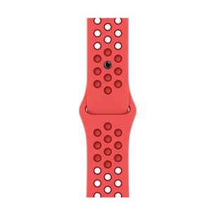 Apple Watch 45mm, Nike Sport Band, red - Replacement band