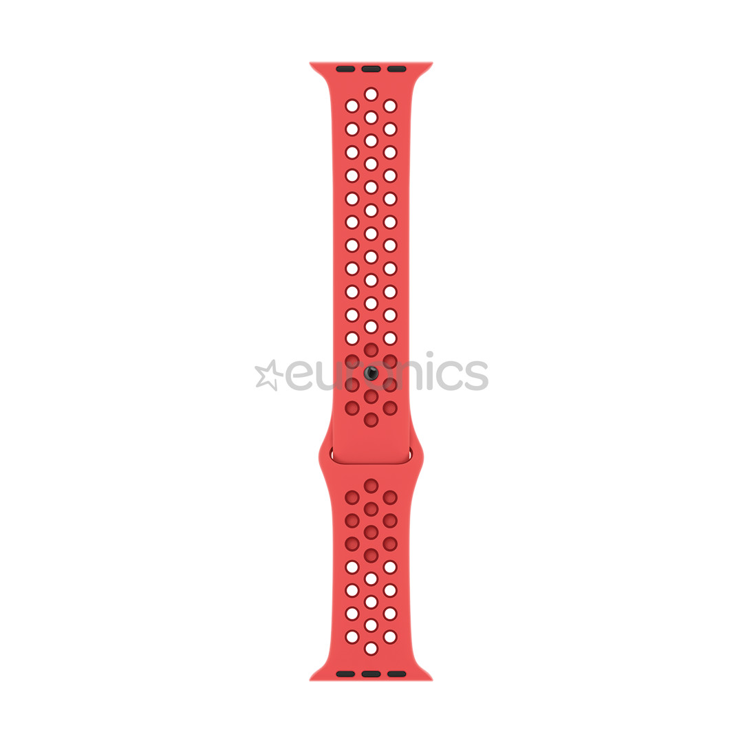 Apple Watch 45mm, Nike Sport Band, red - Replacement band
