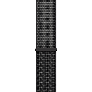 Apple Watch 41 мм, Nike Sport Loop, черный - Сменный ремешок MPHW3ZM/A