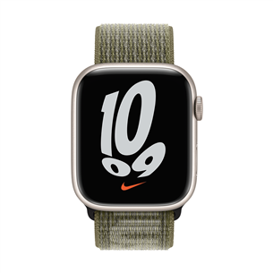 Apple Watch 45mm, Nike Sport Loop, tumeroheline - Vahetusrihm