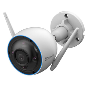 EZVIZ H3, 2K WiFi Smart Home Camera, öövaade, valge - WiFi kaamera CS-H3