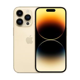 Apple iPhone 14 Pro, 128 ГБ, золотистый - Смартфон MQ083PX/A