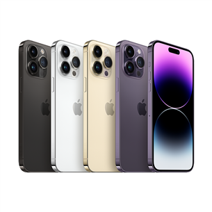 Apple iPhone 14 Pro Max, 256 GB, deep purple - Smartphone