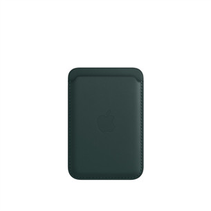 Apple iPhone Leather Wallet with MagSafe, tumeroheline - Kaarditasku