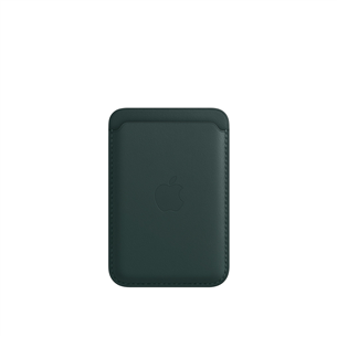 Apple iPhone Leather Wallet with MagSafe, forest green - Leather Wallet