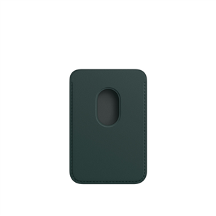 Apple iPhone Leather Wallet with MagSafe, темно-зеленый - Чехол-бумажник