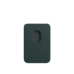 Apple iPhone Leather Wallet with MagSafe, forest green - Leather Wallet