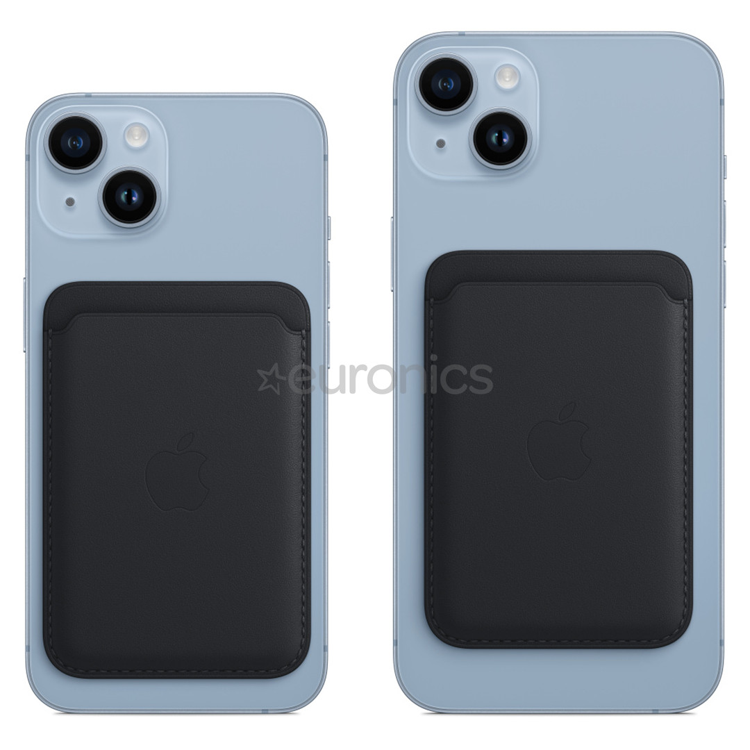 Apple iPhone Leather Wallet with MagSafe, tumeroheline - Kaarditasku
