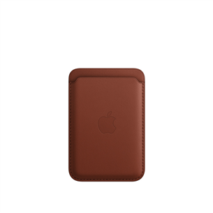 Apple iPhone Leather Wallet with MagSafe, pruun - Kaarditasku MPPX3ZM/A