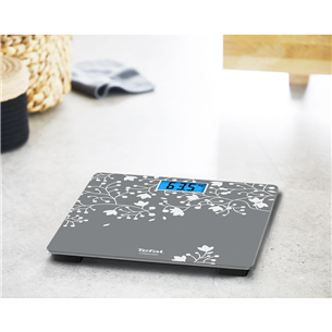 Tefal, up to 160 kg, grey - Bathroom scale