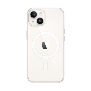 Apple iPhone 14 Clear Case with MagSafe, прозрачный - Чехол для смартфона