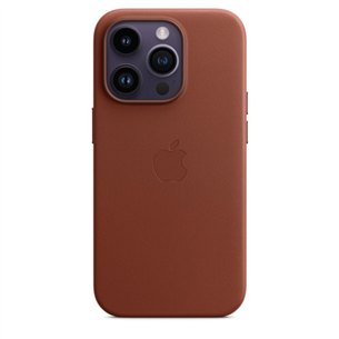 Apple iPhone 14 Pro Leather Case with MagSafe, pruun - Nahkümbris MPPK3ZM/A