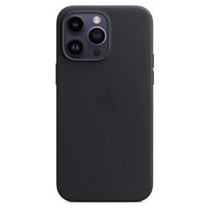 Apple iPhone 14 Pro Max Leather Case with MagSafe, midnight - Case