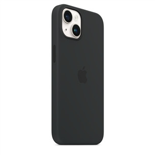 Apple iPhone 14 Silicone Case with MagSafe, черный - Силиконовый чехол