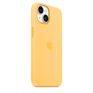 Apple iPhone 14 Silicone Case with MagSafe, kollane - Silikoonümbris