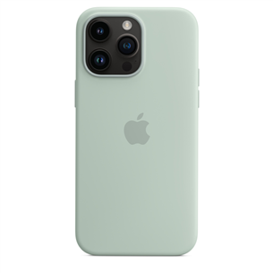 Apple iPhone 14 Pro Max Silicone Case with MagSafe, succulent - Case