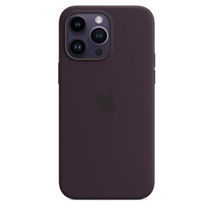 Apple iPhone 14 Pro Max Silicone Case with MagSafe, pruun/lilla - Silikoonümbris