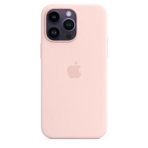 Apple iPhone 14 Pro Max Silicone Case with MagSafe, roosa - Silikoonümbris