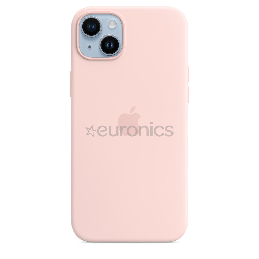 Apple iPhone 14 Plus Silicone Case with MagSafe, розовый - Силиконовый чехол