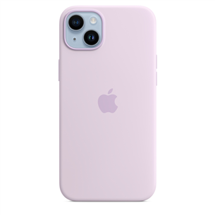 Apple iPhone 14 Plus Silicone Case with MagSafe, сиреневый - Силиконовый чехол