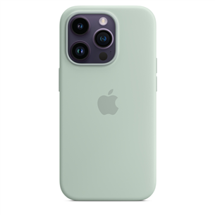 Apple iPhone 14 Pro Silicone Case with MagSafe, heleroheline - Silikoonümbris