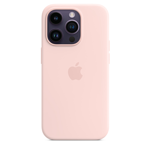 Apple iPhone 14 Pro Silicone Case with MagSafe, roosa - Silikoonümbris
