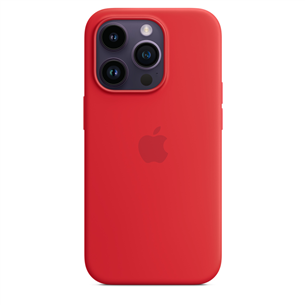 Apple iPhone 14 Pro Silicone Case with MagSafe, (PRODUCT)RED - Case MPTG3ZM/A