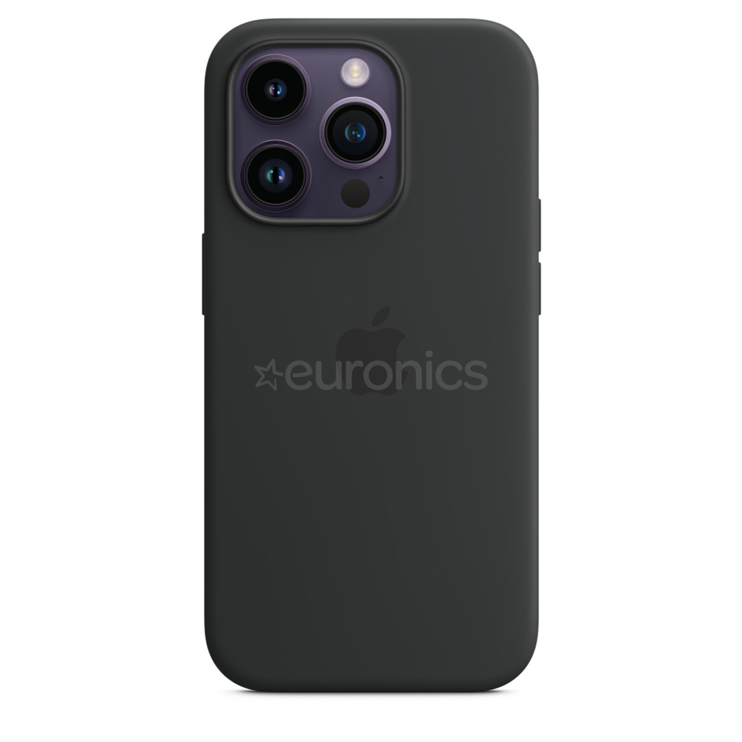 Apple iPhone 14 Pro Silicone Case with MagSafe, черный - Силиконовый чехол