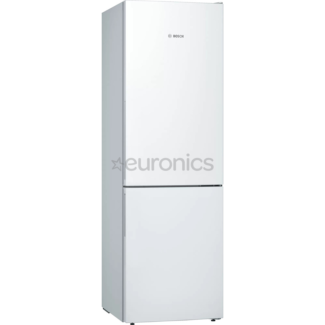 Bosch, LowFrost, 308 L, kõrgus 186 cm, valge - Külmik KGE36AWCA