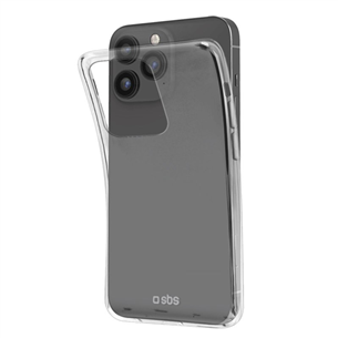 SBS Skinny cover, iPhone 14 Pro Max, прозрачный - Силиконовый чехол TESKINIP1467PT