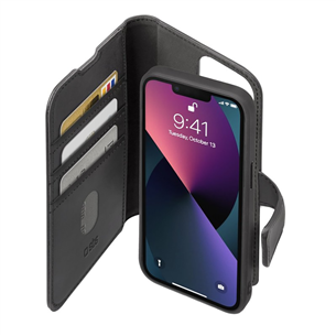 SBS Duo Mag Wallet, iPhone 14 Plus, must - Nutitelefoni kaaned TEBKDETIP1467K