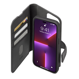 SBS Duo Mag Wallet, iPhone 14 Pro Max, must - Nutitelefoni kaaned