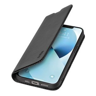 SBS Book Wallet Lite, iPhone 14, must - Telefoni kaaned