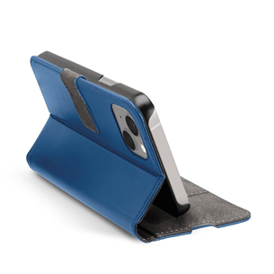 SBS Book Wallet Stand, iPhone 14 Plus, синий - Чехол для смартфона