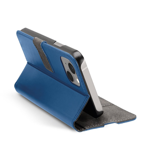 SBS Book Wallet Stand, iPhone 14 Plus, sinine - Telefoni kaaned