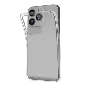 SBS Skinny cover, iPhone 14 Pro, transparent - Silicone cover