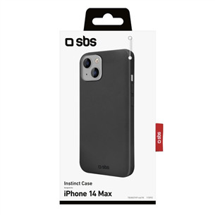 SBS Instinct cover, iPhone 14 Plus, must - Nutitelefoni ümbris