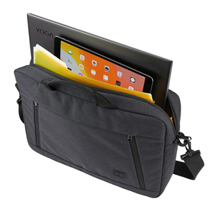 Case Logic Huxton Attaché, 15,6", must - Sülearvutikott