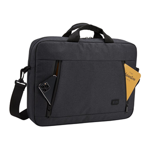 Case Logic Huxton Attaché, 15,6", must - Sülearvutikott