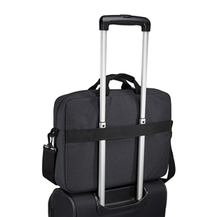 Case Logic Huxton Attaché, 15,6", must - Sülearvutikott